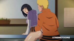 นารุโตะเงี่ยนควยใหญ่ บุกเย็ดหีฮินาตะขณะล้างจาน ซอยยับแตกในมิดลำ