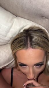คลิปหลุด Onlyfans Alipalmer นมยักษ์ฝรั่งโดนแฟนควยใหญ่ซอยหีสดแตกในคาหี ครางลั่นห้อง