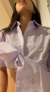 น้องนดรีม Onlyfans เงี่ยนจัด ดูดควยแฟนยาวๆ แล้วขึ้นขย่มหีสดซอยแรงแตกในคาชุดนอน